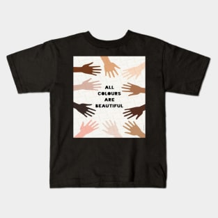 Let's stop racism Kids T-Shirt